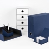 S.O.H.O. Archivbox exklusiv navy Produktbild pa_ohnedeko_2 S