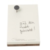 Raumgestalt Notizblock inkl. Eichenklotz 10,5 x 14,8 cm (B x H) DotNail Produktbild pa_produktabbildung_1 S