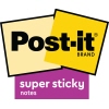 Post-it Haftnotiz Super Sticky Notes Carnival Collection Promotion 6 Block/Pack. Produktbild lg_markenlogo_1 lg