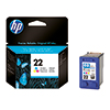 HP Tintenpatrone 22 cyan/magenta/gelb Produktbild pa_produktabbildung_1 S