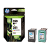HP Tintenpatrone 350/351 schwarz, mehrfarbig H009979L