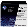 HP Toner Originalzubehör 51X ca. 2 x 13.000 Seiten schwarz 2 St./Pack.