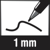 Paper Mate Kugelschreiber Kilometrico schwarz Produktbild pi_pikto_2 pi