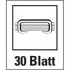 Leitz Flachheftgerät NeXXt 30 Bl. (80 g/m²) schwarz Produktbild pi_pikto_1 pi