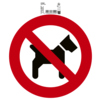 Exacompta Hinweisschild Hunde verboten Y000051V