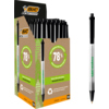 BIC® Kugelschreiber Clic Stic ecolutions® schwarz Produktbild pa_produktabbildung_1 S