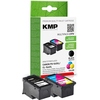KMP Tintenpatrone Kompatibel mit Canon PG545XL/CL546XL schwarz, cyan/magenta/gelb