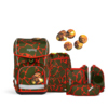ergobag Schulranzen cubo light LUMI 28 x 40 x 25 cm (B x H x T) 19l Magnetverschluss, Reißverschluss inkl. Sportbeutel, Federmäppchen (gefüllt mit Lyra Stiften), Schlampermäppchen, 5 x Klettie, 2 x Seitentasche Gewicht: 780g 100 % Polyester grün/orange