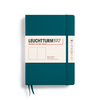 LEUCHTTURM Notizbuch Medium Hardcover blanko pacific green Produktbild pa_produktabbildung_1 S