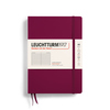 LEUCHTTURM Notizbuch Medium Hardcover liniert port red Produktbild pa_produktabbildung_1 S