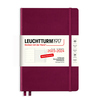 LEUCHTTURM1917 Buchkalender Medium DIN A5 2023-2024 port red Produktbild pa_produktabbildung_1 S