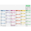 BRUNNEN Tafelkalender DATAline 2025