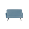 Paperflow Sofa easyChair LISBOA 2 Sitzeinheiten Kunstleder (79 % PVC, 21 % PES) blau Produktbild pa_produktabbildung_4 S