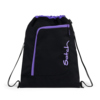 Satch Sportbeutel 33 x 44 cm (B x H) 12l Polyester, 100 % recycelt schwarz Purple Phantom