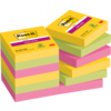Post-it® Haftnotiz Super Sticky Notes Carnival Collection 47,6 x 47,6 mm (B x H)