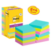 Post-it® Haftnotiz Super Sticky Notes Cosmic Collection 76 x 76 mm (B x H) 12 Block/Pack. Y000486N