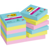 Post-it® Haftnotiz Super Sticky Notes Cosmic Collection 47,6 x 47,6 mm (B x H) 12 Block/Pack. Y000486R