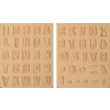 HEYDA Motivstempel Alphabet, Zahlen 52 St./Pack. Produktbild pa_produktabbildung_2 S