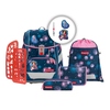 Step by Step Schulranzen 2IN1 PLUS 28 x 37,5 x 20 cm (B x H x T) 19l Magnetverschluss inkl. Sportbeutel, Federmäppchen (gefüllt mit Eberhard Faber Stiften), Schlampermäppchen, 3 x Malschablonen, MAGIC MAGS-Anhänger, 2 x MAGIC MAGS-Applikationen