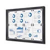 Showdown® Displays Schaukasten 8 x DIN A4 Y000883G