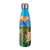Step by Step Trinkflasche 0,5l doppelwandig ausgeführt Edelstahl mehrfarbig Dino Torex
