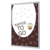 Showdown® Displays Bilderwechselrahmen DIN A4 Kaffee To Go Y000907C