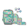 ergobag Schulranzen cubo REFLEX GLOW 28 x 38 x 25 cm (B x H x T) 19l Magnetschnalle inkl. Sportbeutel, Federmäppchen (gefüllt mit Lyra Stiften), Schlampermäppchen, 4 x Klettie Gewicht: 1.100g 100 % Polyester mint ZauBärwelt