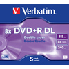 Verbatim DVD+R Jewelcase 5 St./Pack. Y001011J