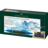 Packung mit fünf Aquarellmarkern in blau-grüner Gestaltung und Pinselspitze.