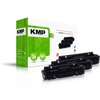 KMP Toner Kompatibel mit HP 410X cyan, magenta, gelb Y001105T