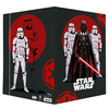 Zeichenmappe aus Karton mit Star Wars Motiven und Gummizugverschluss.