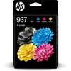 HP Tintenpatrone 937 schwarz, cyan, magenta, gelb Y001368D