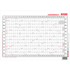 GÜSS® Plakatkalender Jahresübersicht 2026 Y001397Q