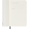 Innenseite eines Moleskine Buchkalenders mit Platz für Kontaktdaten und Finderlohn.