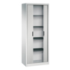 C+P Rollladenschrank Omnispace 800 x 1.980 x 420 mm (B x H x T) 5 Ordnerhöhen lichtgrau Produktbild pa_produktabbildung_2 S