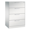 C+P Karteischrank Asisto 800 x 1.298 x 600 mm (B x H x T) DIN A4 quer Y001498P