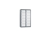 C+P Wandschließfach Intro 460 x 770 x 200 mm (B x H x T) 12 Fächer anthrazitgrau Y001499Y