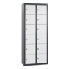 C+P Wandschließfach Intro 460 x 1.130 x 200 mm (B x H x T) 12 Fächer anthrazitgrau Y001505E