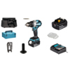 Makita® Akkubohrschrauber DDF489RTJ mit Akkupack Y001525A