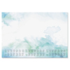 SIGEL Schreibunterlage mit Kalender Watercolor Sea Y001532J