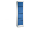 C+P Schließfachschrank Evolo48 mit Sockel 10 Fächer Y001561Q