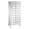 C+P Schließfachschrank Evolo48 mit Standfuß 2 x 10 Fächer Y001563N
