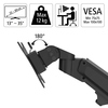 Hama Monitorschwenkarm FULLMOTION 1 Arm Y001567L