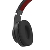 Over-Ear-Headset mit gepolsterter Ohrmuschel und verstellbarem Kopfbügel in schwarzem Design.