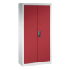 C+P Flügeltürenschrank Acurado 5 Ordnerhöhen 930 x 1.950 x 400 mm (B x H x T) lichtgrau Y001586T