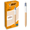 BIC® Mehrfarbkugelschreiber 4 Colours® Wood Style Y001637Y