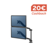 Fellowes® Monitorschwenkarm Platinum Series 2 Arme vertikal Y001665L