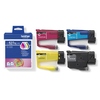 Brother Tintenpatrone LC527XLVAL schwarz, cyan, magenta, gelb Y001711I