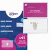 Avery Zweckform Namensschild 90 x 54 mm (B x H) Y001715J