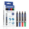 magnetoplan® Whiteboard-/Flipchartmarker Pro+ 4 Farben Y001743K
